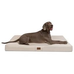 Tierlando ® HUGO BASIC Hundematratze creme 1,5 m, 13 cm, 1 m