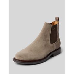 Chelsea Boots aus Leder mit Label-Schriftzug Modell 'St Fairkon'