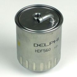 DELPHI Kraftstofffilter MERCEDES-BENZ HDF560 6110920001,611092000167,6110920701 Leitungsfilter,Spritfilter A6110901252,A6110920001,A6110920701