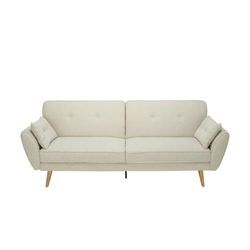 Schlafsofa Konstantina ¦ creme ¦ Maße (cm): B: 222 H: 88 T: 86