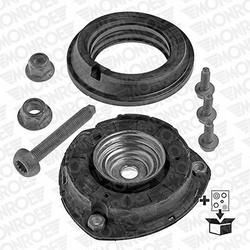 MONROE Federbeinstützlager MOUNTING KIT vorne rechts links für SKODA VW SEAT CUPRA AUDI 5Q0412249C 5Q0412249E 5Q0412331E MK411