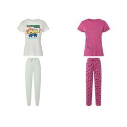 Damen Pyjama aus reiner Baumwolle