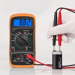 Dolaso - XL830L Digitalmultimeter 2000 Counts Mini-Multimeter Batterietester Strom Spannung ac dc Widerstand Summer Transistor Voltmeter Amperemeter