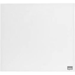 Nobo Glas-Whiteboard, Sicherheitsglas, rahmenlos, magnethaftend, B 450 x H 450 mm, weiß