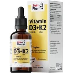 Zein Pharma Vitamin D3 + K2 Tropfen