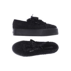 Superga Damen Sneakers, schwarz, Gr. 40