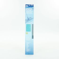 Grau-blaues Reinigungs-Set 140cm