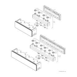 BOSCH Installationszubehör HKV 2/25/25 Heizkreisverteiler für 2 Heizkreise,50kW 8718599377