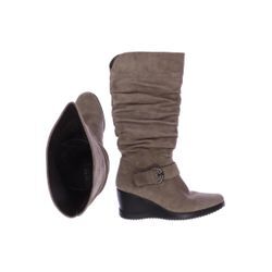 Geox Damen Stiefel, beige, Gr. 36