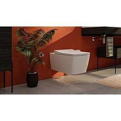 Vitra Aquacare Metropole Wand-Tiefspül-WC-Set 7672B003-6203 mit Bidetfunktion, weiß