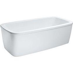 LAUFEN Palomba Badewanne 2318000000001 180 x 90 cm, weiss, freistehend, mit Schürze