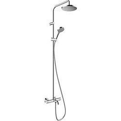 hansgrohe Vernis Blend 200 1jet Showerpipe 26274000 mit Wannenthermostat, chrom