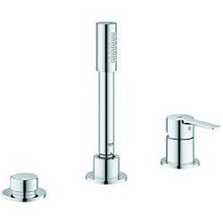 Grohe Lineare Wannenarmatur 19965001 chrom, ohne Auslauf, Wannenrandkombination