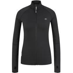 TOM TAILOR Damen Powerstretch Jacke, schwarz, Uni, Gr. XS