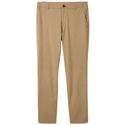 TOM TAILOR Herren Regular Stretch Chino, braun, Uni, Gr. 32/34