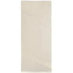 TOM TAILOR Unisex Frottier Badetuch, 80x200 cm, beige, Uni, Gr. 80X200