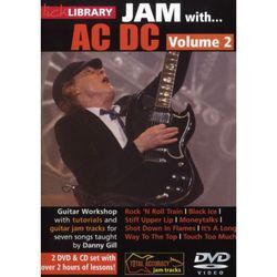 Roadrock International Lick Library: Jam With AC/DC 2 DVD, CD