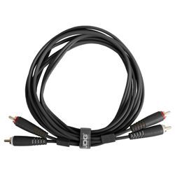 UDG Ultimate Audio Cable RCA-RCA Black 3,0 m Straight U97003BL