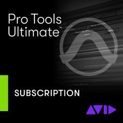 Avid Pro Tools Ultimate Subscription Activation Card Box