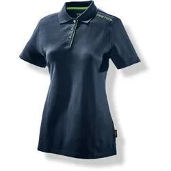 Festool-Fanartikel Poloshirt Dunkelblau Damen - Größe S