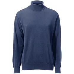 Pullover aus 100% Premium-Kaschmir Peter Hahn Cashmere blau, 52