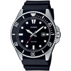 Quarzuhr "MDV-107-1A1VEF", schwarz, CASIO TIMELESS COLLECTION, Armbanduhren, Herren, Armbanduhr, Herrenuhr,bis 20 bar wasserdicht