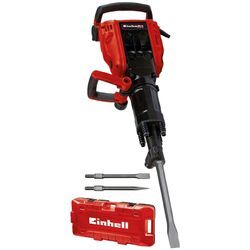 Abbruchhammer EINHELL "TE-DH 50", schwarz (schwarz, rot), B:20,5cm H:40cm L:91,2cm, Abbruchhammer, inklusive Transport- und Aufbewahrungskoffer