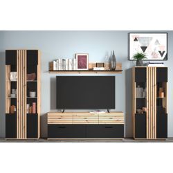 TV-Schrank INOSIGN "SOLEA TV-Schrank", schwarz (braun, schwarz), B:168cm H:59,9cm T:38cm, Holzwerkstoff, Schränke