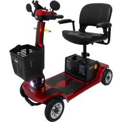 Elektromobil ROLEKTRO "E-Quad 6 V.3, Rot, 24V-20Ah Lithium-Akku, 300 Watt", rot, ElektromobileB:50cm H:92cm L:110cm, B:50cm H:92cm L:110cm