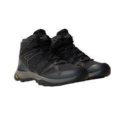 Wanderschuh THE NORTH FACE "M HEDGEHOG MID GORE-TEX", Gr. 45, schwarz (tnf schwarz, asphalt grau), Synthetik, sportlich, Schuhe, wasserdicht