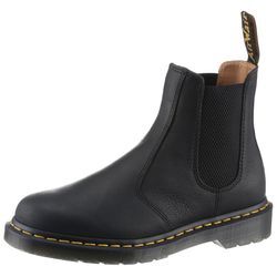 Chelseaboots DR. MARTENS "2976 schmale Form" Gr. 40, schwarz Herren Schuhe Schlupfstiefel, Stiefelette mit Stretch-Einsätzen