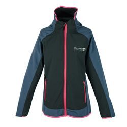 Softshelljacke DEPROC ACTIVE "XLight CAVELL Women" Gr. 36 (S), blau (indigo), Damen, 96% Polyester; 4% Elastan, Jacken Fahrradbekleidung Fahrradjacke Outdoorbekleidung Softshelljacke Sportbekleidung Übergangsjacke, auch in Großen Größen erhältlich