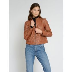 Maze Lederjacke Damen, cognac