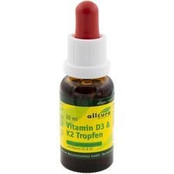 allcura Vitamin D3 & K2 Tropfen