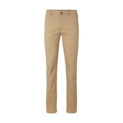 TOM TAILOR Herren Stretch Chino Slim, grün, Uni, Gr. 29/32