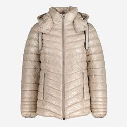 Champagnerfarbene kurze Jacke