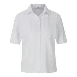 Jersey-Bluse 1/2-Arm Peter Hahn weiss, 48