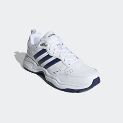 Sneaker ADIDAS SPORTSWEAR "STRUTTER" Gr. 37, weiß (cloud weiß, dunkelblau, matte silber) Schuhe