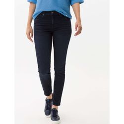 5-Pocket-Jeans BRAX "Style ANA", Damen, Gr. 36L (72), Langgrößen, blau (dunkelblau), 85% Baumwolle, 10% Polyester, 5% Elasthan, Jeans