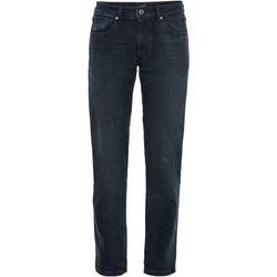 5-Pocket-Jeans CAMEL ACTIVE "WOODSTOCK", Herren, Gr. 32, Länge 32, blau (dunkelblau32), Denim/Jeans, Obermaterial: 99% Baumwolle, 1% Elasthan, casual, bequem lang, Jeans, mit Stretch