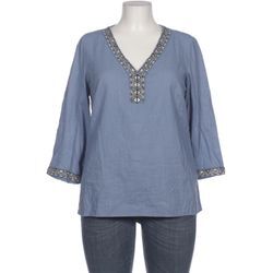 Emilia Lay Damen Bluse, blau, Gr. 42