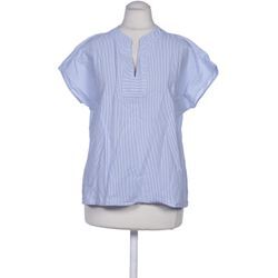 Peter Hahn Damen Bluse, blau, Gr. 36