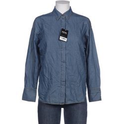 Peter Hahn Damen Bluse, blau, Gr. 36