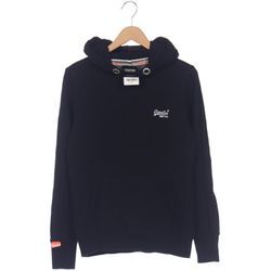 Superdry Damen Kapuzenpullover, schwarz, Gr. 36