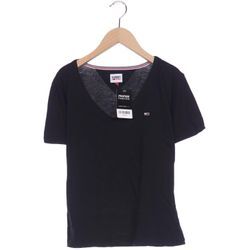 Tommy Jeans Damen T-Shirt, schwarz, Gr. 36