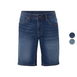 LIVERGY® Herren Jeansshorts, normale Leibhöhe