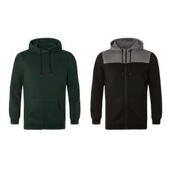 LIVERGY® Herren Sweatjacke mit Kängurutaschen