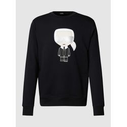 Sweatshirt mit Karl-Print