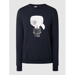 Sweatshirt mit Karl-Print