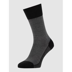 Socken aus Merinowollmischung Modell 'Sensitive Herringbone'